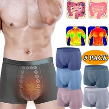 MAGNETICEFT Energy Field Therapy Men Pants Magnetic Male Underwear Boxer 5-pack