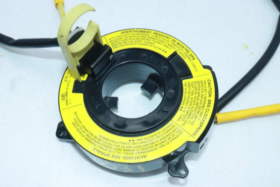 97-02 MITSUBISHI MONTERO SPORT COLUMNA DE DIRECCIÓN ARNÉS DE CABLES RESORTE CARGADO T2031 Foto 4 de 4