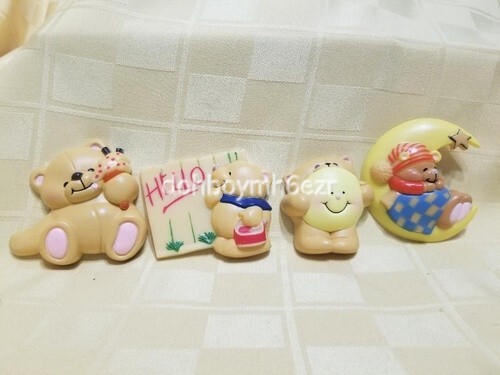Rare Hallmark Refrigerator Magnet LOT Andrew Brownsword Bear Hello Moon - Picture 1 of 4