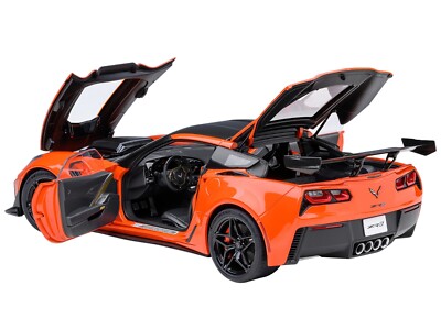 2019 CHEVROLET CORVETTE C7 ZR1 SEBRING ORANGE TINTCOAT 1/18 MODEL