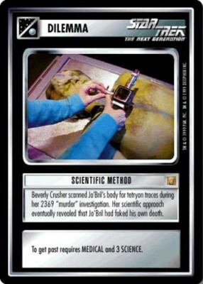Star Trek: Scientific Method [Ungraded] Rules of Acquisition STCCG ...