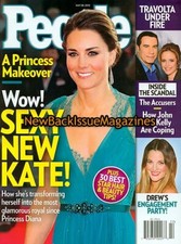 People 5/12,Kate Middleton,Drew Barrymore,John Travolta,May 2012,NEW,**LAST ONE*