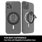 Magnetic Phone Ring Holder Finger Grip for iPhone 14 13 12 Pro Max MagSafe