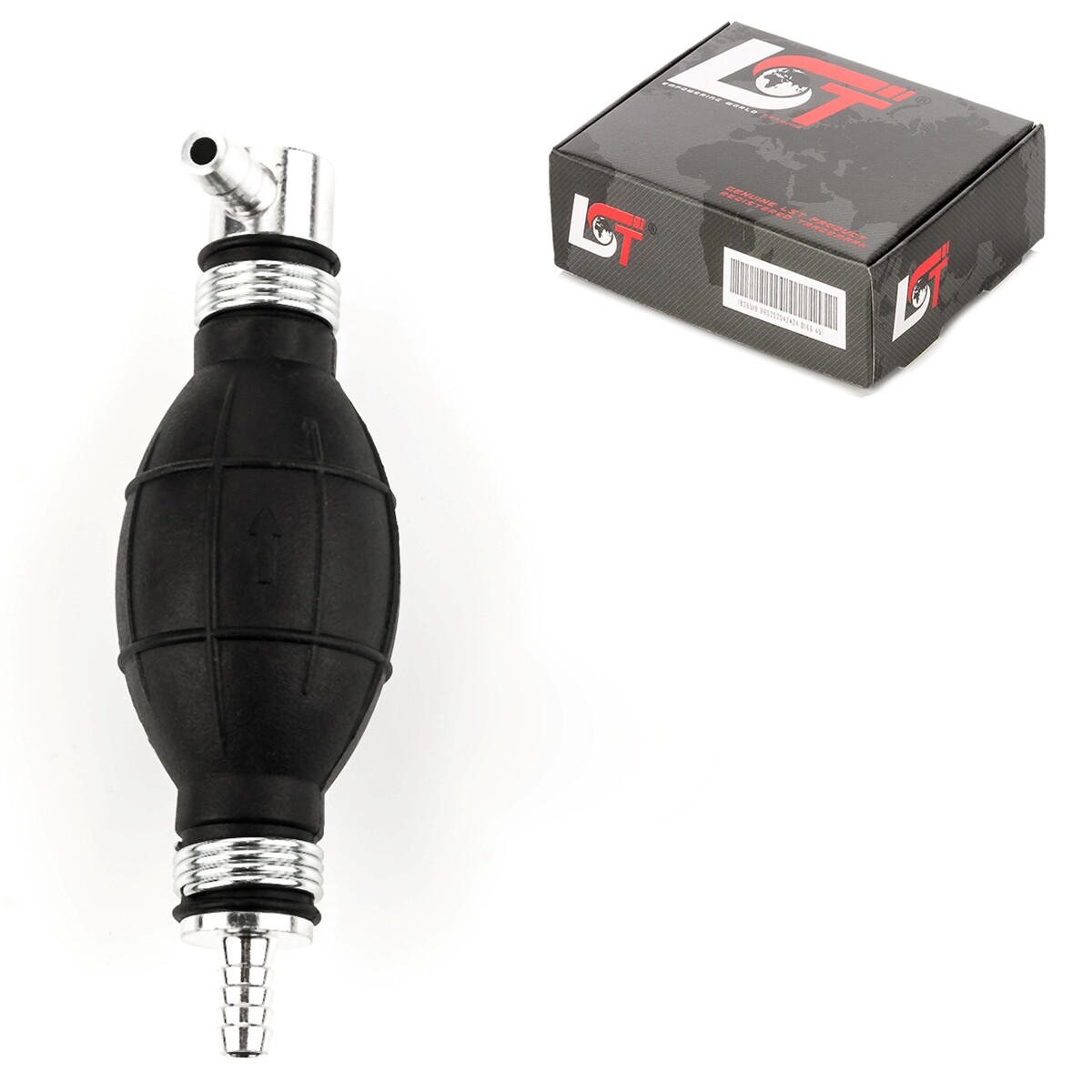 Fuel Hand Pump Ball Pump Straight Right Angle 8mm for VW PASSAT MULTIVAN T5