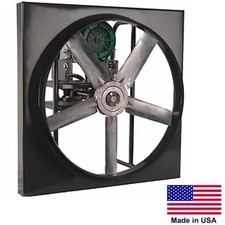 48" Exhaust Fan - 26,500 CFM - 3 HP - 230/460 V - 3 Phase - TEFC - Belt Driven