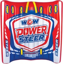 WOW Power Steer 3 Person Towable Steerable PVC U Tube NIB World of Watersports