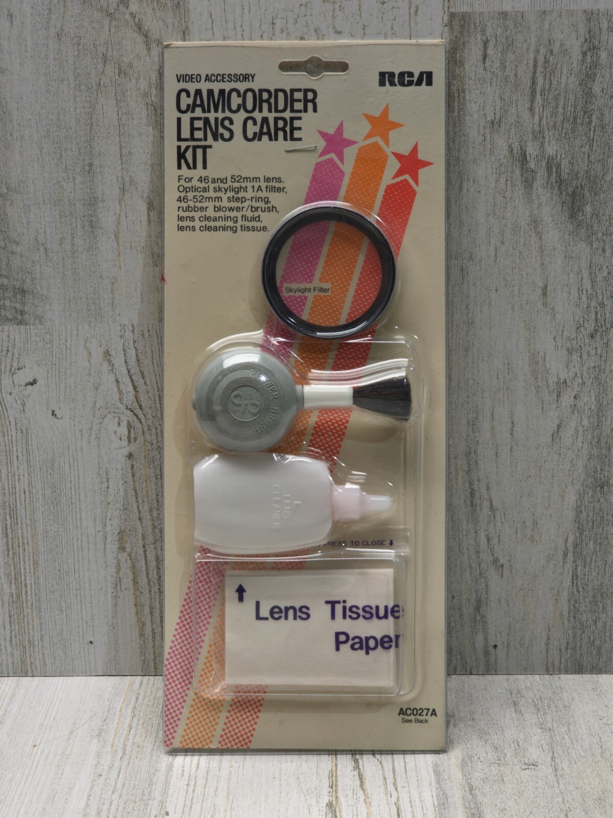 RCA Camcorder Lens Care Kit - For 46 and 52mm Lens - New!!  (G 73)-image