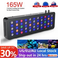 165W LED Plant Aquarium Light Full Spectrum Reef Light for Saltwater Coral Tank