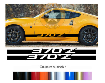 2 X UNTERE STREIFEN FÜR NISSAN 370Z SPORT DEKO AUFKLEBER STICKER BD618-2