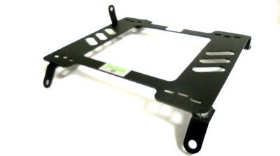 Planted Seat Bracket Driver (Left) Side FOR Honda CR-Z (2010+) Steel Black