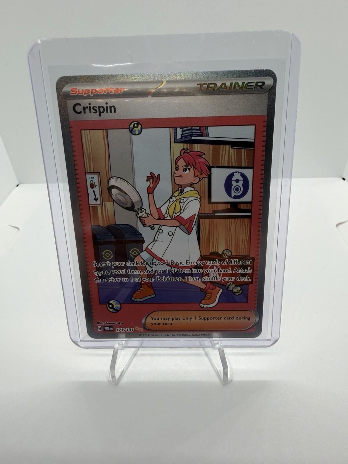 Pokémon TCG Crispin Trainer Prismatic Evolutions Card 171/131