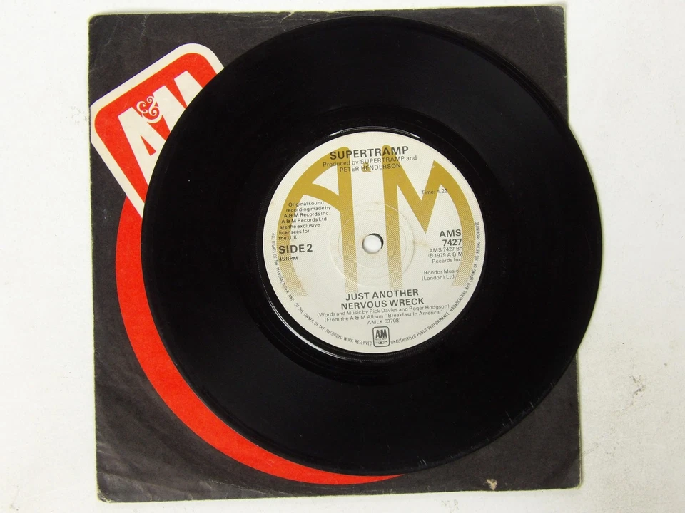 Supertramp: The Logical Song  1979   7" Foto 3 de 3