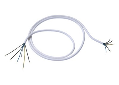 Bachmann 116.270 Herdanschlussleitung 1,5m H05VV-F 5G1,5 weiss AE