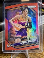 2025 Panini Prizm WNBA Satou Sabally True Red Prizm /299