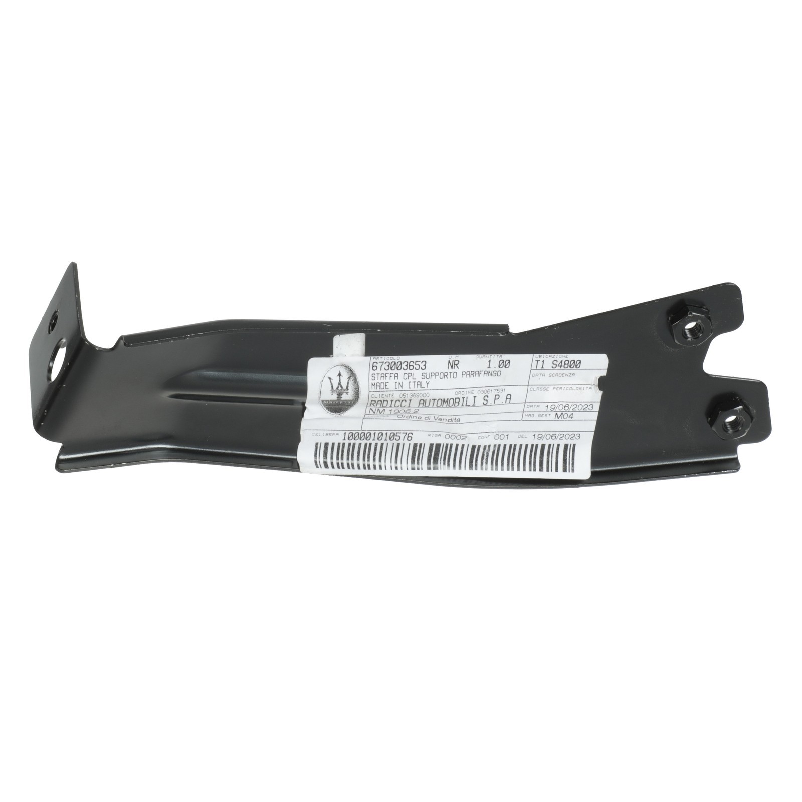 Maserati Ghibli 2014-2021 Front Right Fender bracket P/N 673003653