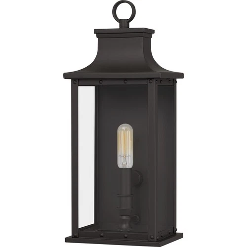 Abernathy 1-Light Outdoor Wall Mount in Old Bronze - Picture 1 of 7