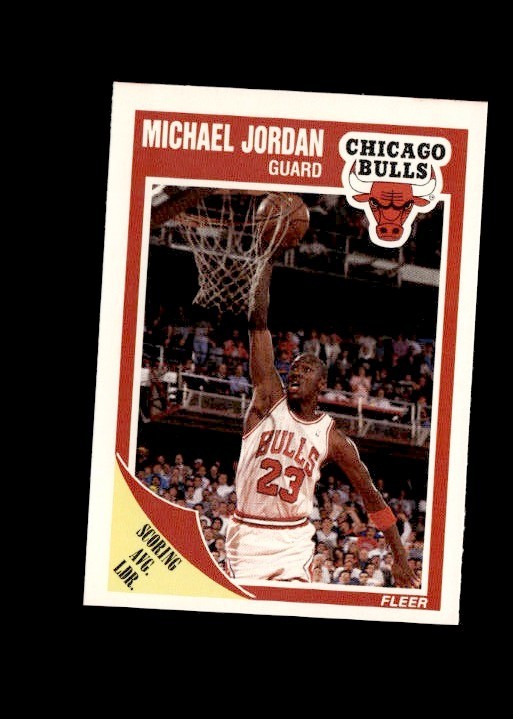 1989-90 Fleer - Michael Jordan #21 Chicago Bulls NM-MT