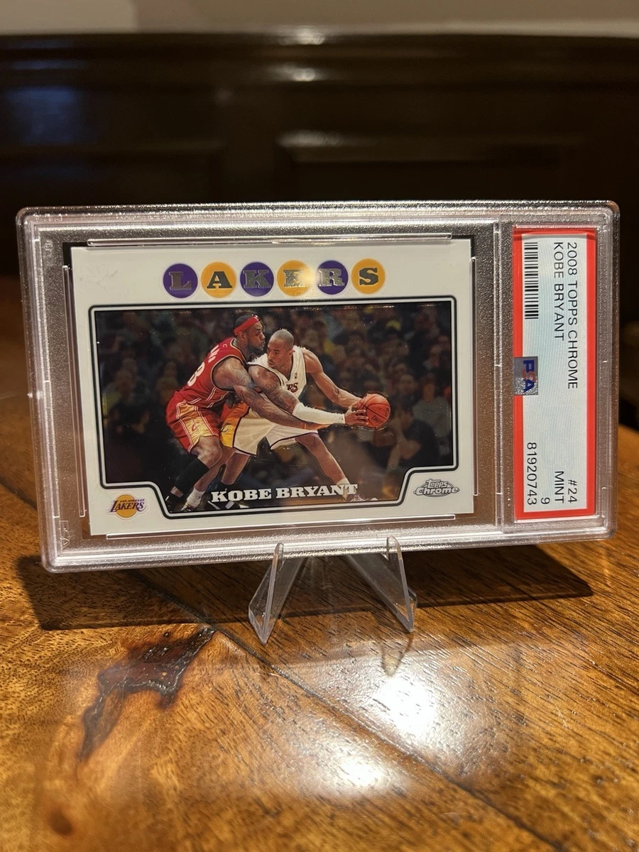 2008 Topps Chrome Kobe Bryant #24 PSA 9 | eBay