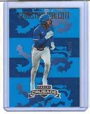 2025 Panini Crusade Sebastian Walcott Blue /199 (RC) #11 Texas Rangers