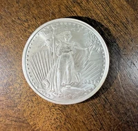 1 oz Saint-Gaudens 999 Fine Silver GSM Round • Classic Liberty-Inspired Design