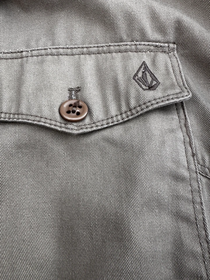 Men’s Volcom Tan Jacket XXL - Image 3 of 4