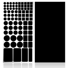 KIWIHUB LED Light Blocking Stickers,Blackout Stickers for Electronic,2 Black