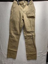 Place Boys Straight Chino Khaki Tan Pants Size 10 W24/L33 
