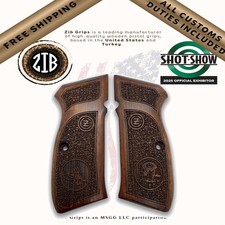 ZIB CZ 75 75B 85 85 85B SP-01 Full Size Shadow 1 Mamba fatto a mano da impugnature in legno