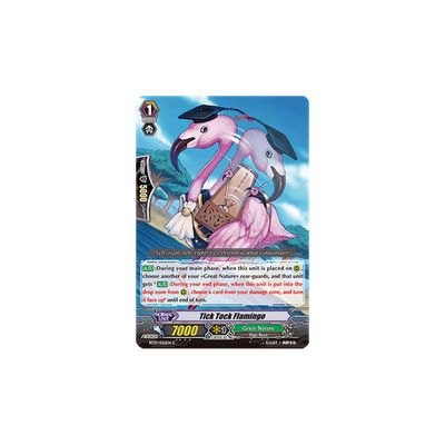 Vanguard TCG card BT07/052EN C Tick Tock Flamingo Breaker of Limits