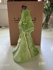 Fenton Key Lime Ellie Doll Figurine Suzi Whitaker Hand Painted w/ Box