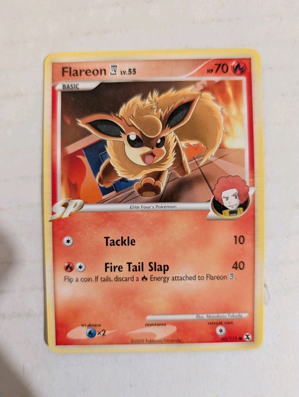 Flareon E4 - Rising Rivals 60/111 - Common - NM Pokémon TCG