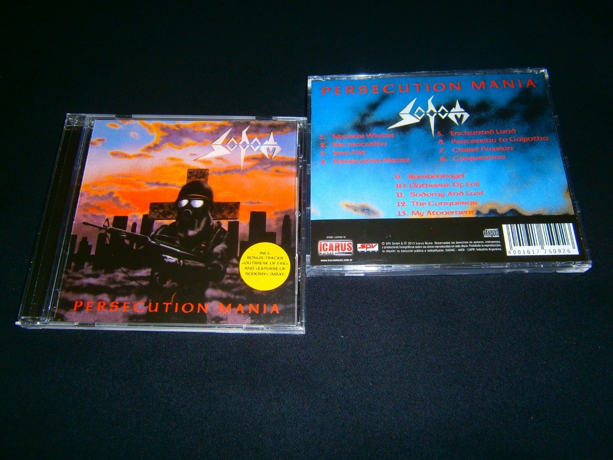 SODOM - Persecution Mania. CD | eBay