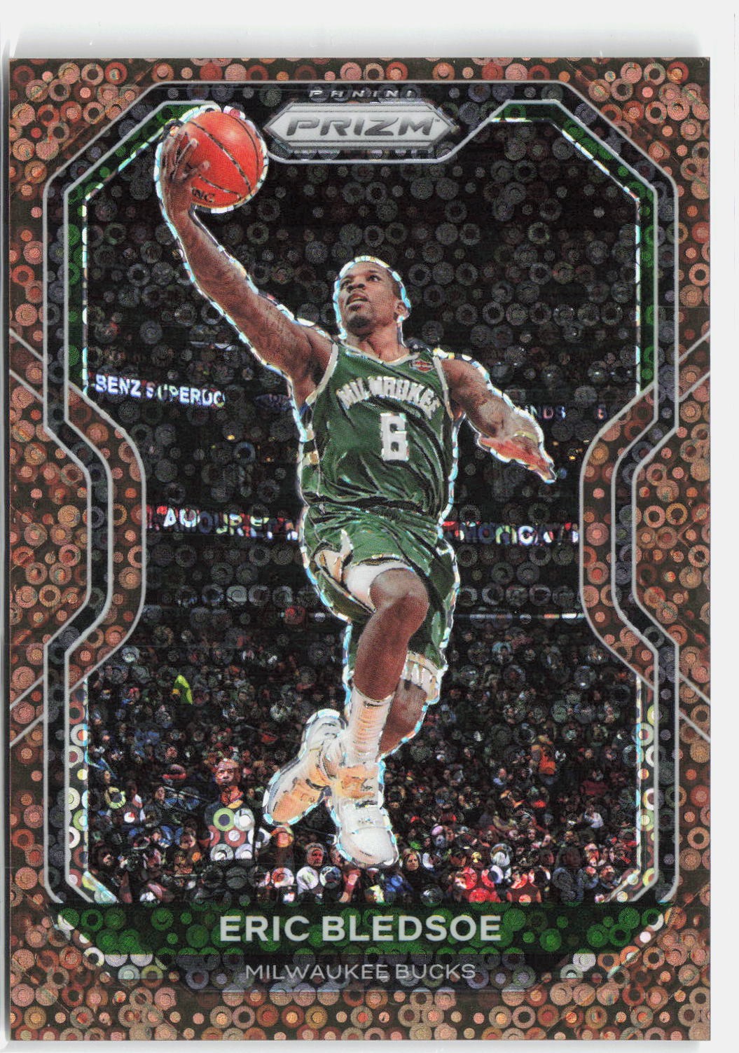 2020-21 Panini Prizm #17 Eric Bledsoe Fast Break Bronze Prizms #/20