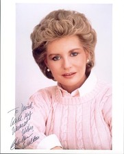 BARBARA WALTERS - AUTOGRAPHED INSCRIBED PHOTOGRAPH