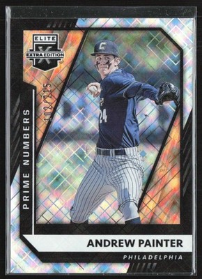 Andrew Painter 2021 Panini Elite Extra Edition Prime Numbers /215 #13