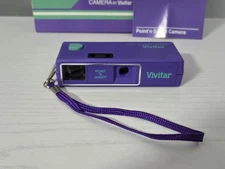 Vintage Avon Point 'N Shoot Camera By Vivitar Brand New With Case & Manual