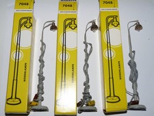 Märklin H0 3x 7048 ++ Bogenlampe ++ gebraucht in OVP ++ #D1_512