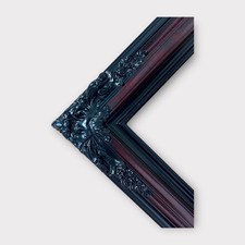 22 x 28In Stock-Traditional compo XL ornate corners wood frame,CHERRYWOOD finish