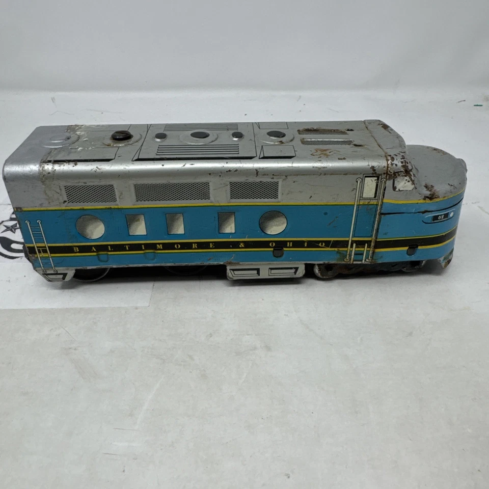 Unidades de aire acondicionado locomotora diésel Marx #62 B&O Baltimore y Ohio. Foto 4 de 4