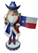 Texas Essentials Lonestar Santa Nutcracker