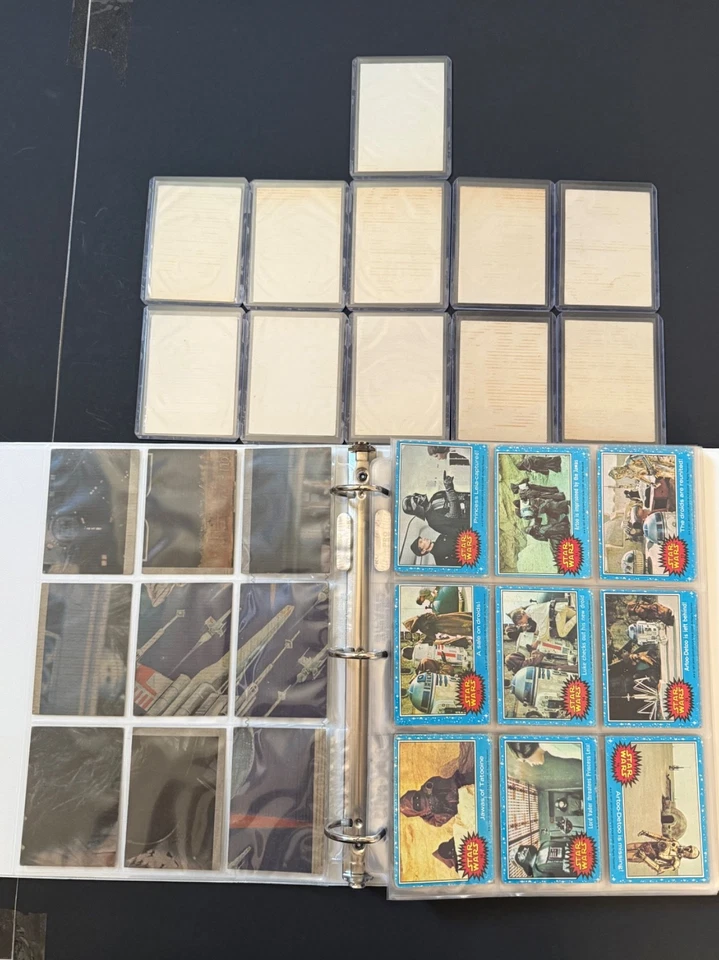 Star Wars Topps Karten Sets Serie 1-3 Komplett & 1. Serie Sticker - Bild 2 von 4