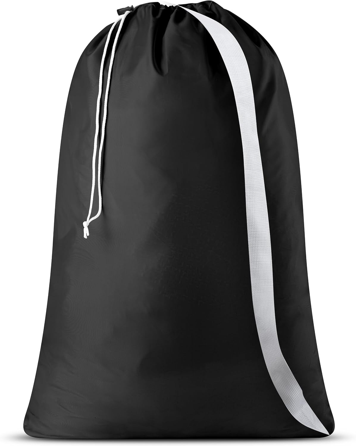 Shoulder Strap Laundry Bag Drawstring Lock Heavy Duty 30 X 40 Black