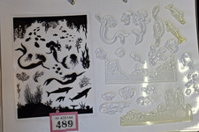 MERMAID AND UNDER THE SEA STAMP SET (P489)
