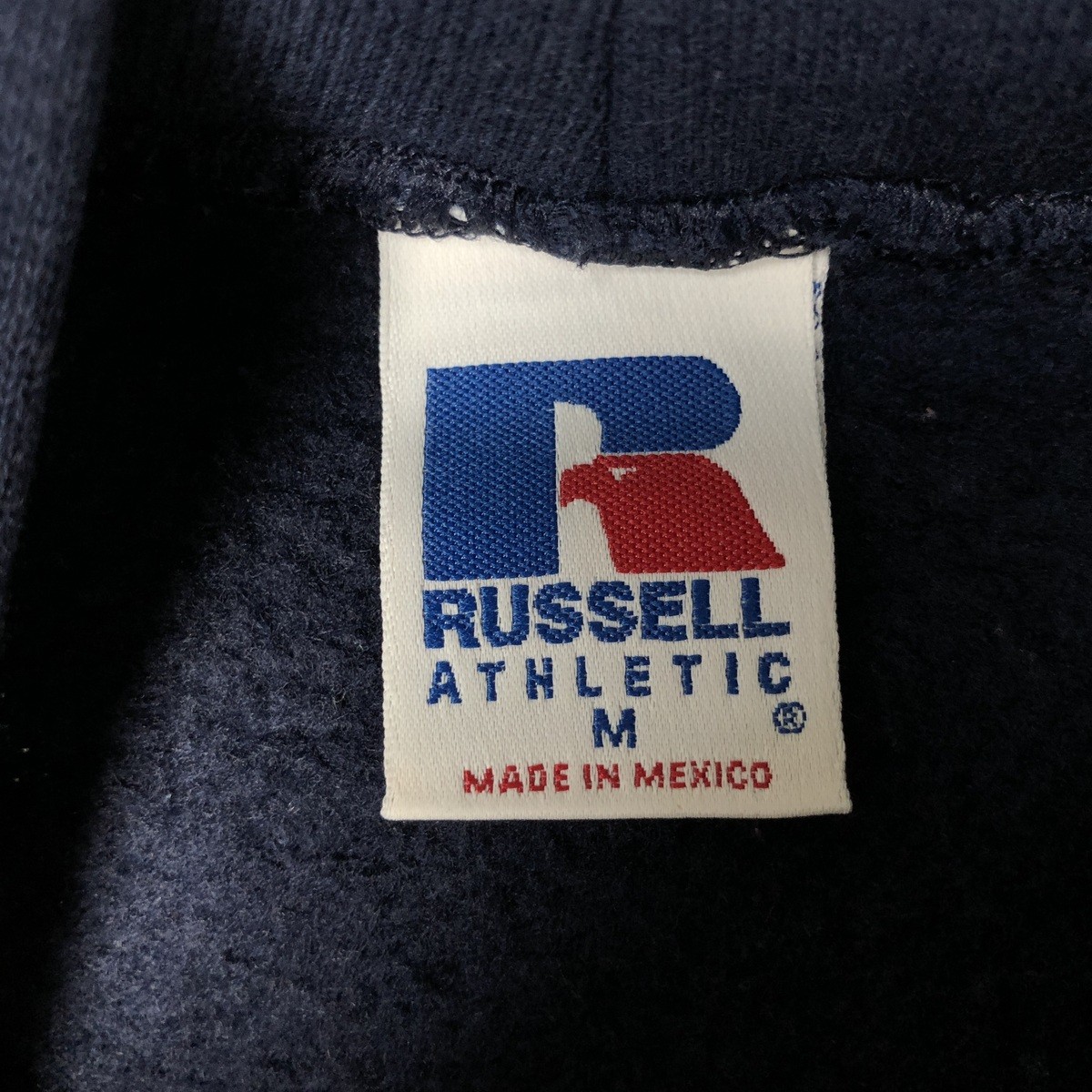Vintage 90'S Russell Athletic sweatshirt full-zip hoodie men's