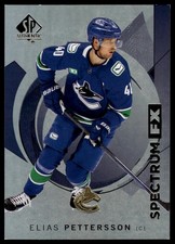 2024-25 SP Authentic #S-10 Elias Pettersson Spectrum FX