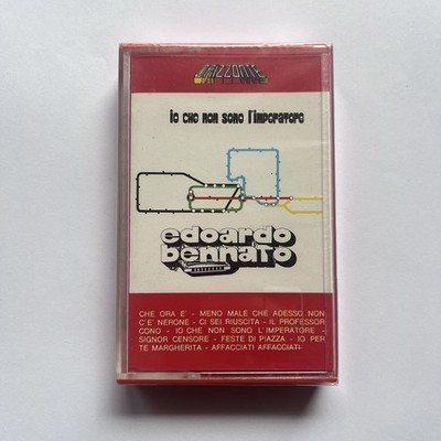 Edoardo Bennato I Che Non Sono L Imperatore 1978 Musikkassette Neu Versiegelt