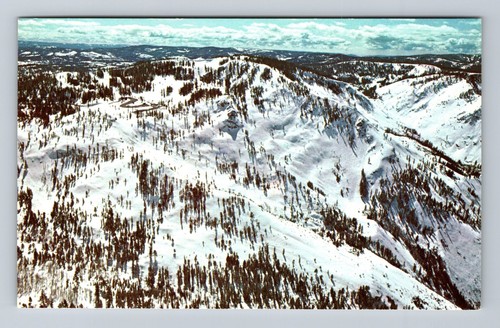 Bear Valley CA-California, Mt. Reba Skiing Resort, Advertising Vintage Postcard - Picture 1 of 2