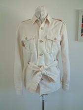 RALPH LAUREN SAFARI JACKET..UK 12..COTTON MOLESKIN..BELTED WAIST..IMMACULATE..