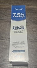 Lot of 2 Croent 7.5 nHAP White Tooth Repair Hydroxyapatite Toothpaste New