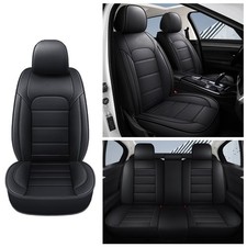 Universal Breathable Car Seat Covers Full Set Fit Toyota Vehicle Sedan Suv Truck